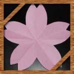 折り紙や花紙で簡単な桜の花びら！切り絵にも使える切り方作り方